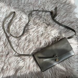 nwot 100% leather lucky brand wallet purse